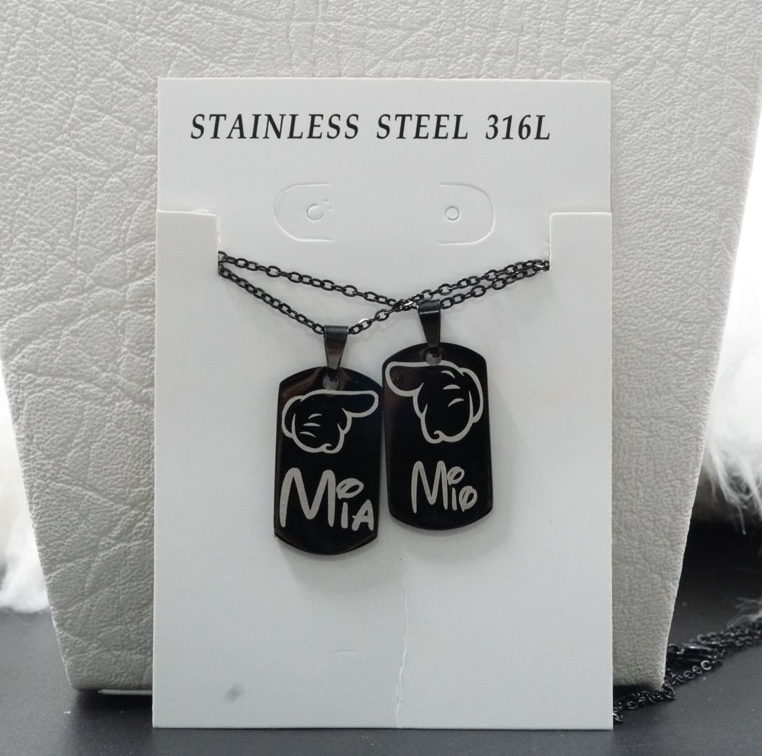 Miniatura 4 de JUEGUITO PAREJA MIO MIA PLACA GRANDE N-N